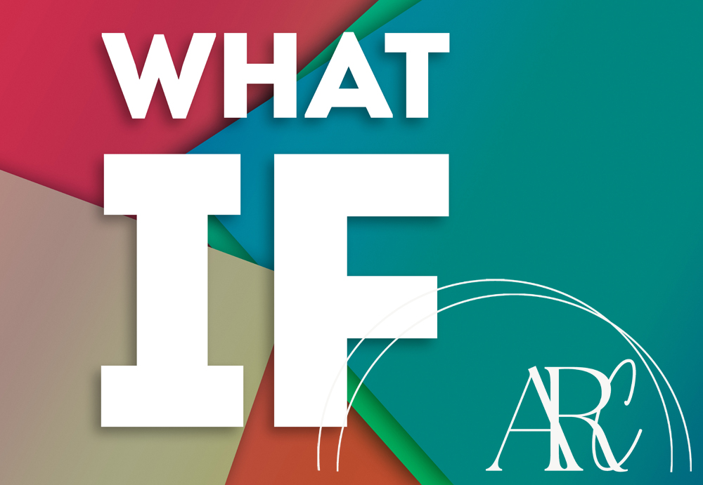 This image is a photo of the word What If. to depict how we can become hyper anxious in flight mode from our surroundings. This is for the grounding article. Created by counsellor and psychotherapist Amanda Reynolds of AR Counselling services, West Yorkshire.